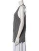 T by Alexander Wang Scoop Neck Sleeveless Top