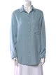 T by Alexander Wang Long Sleeve Button-Up Top