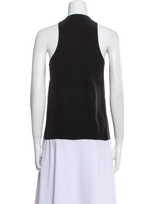 T by Alexander Wang Silk Crew Neck Top