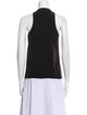T by Alexander Wang Silk Crew Neck Top