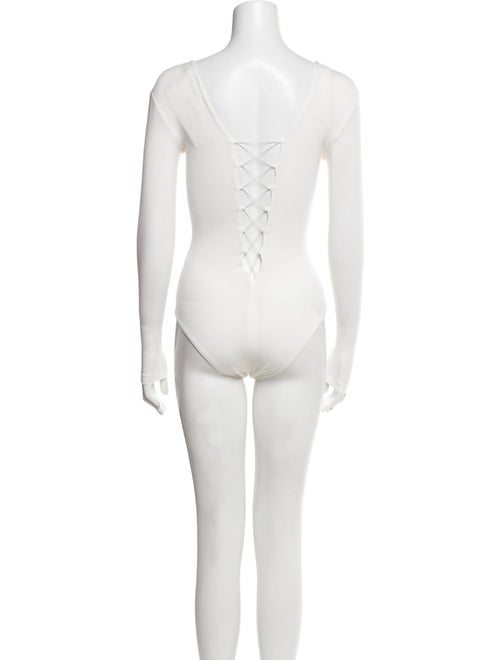 T by Alexander Wang V-Neck Long Sleeve Bodysuit