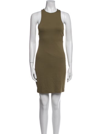 T by Alexander Wang Crew Neck Mini Dress