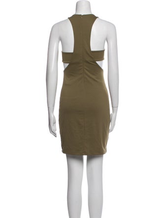 T by Alexander Wang Crew Neck Mini Dress