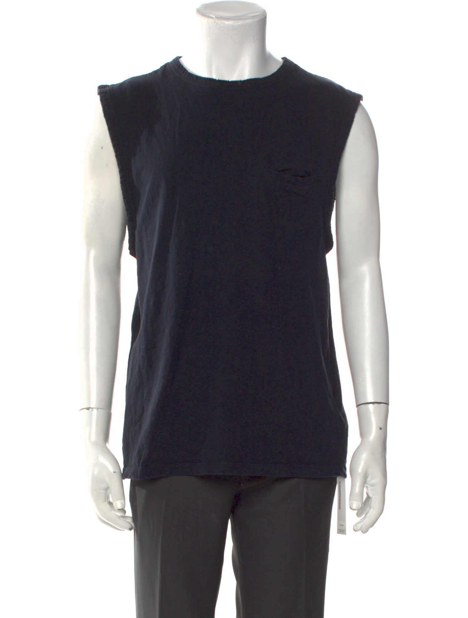 T by Alexander Wang Scoop Neck Sleeveless T-Shirt