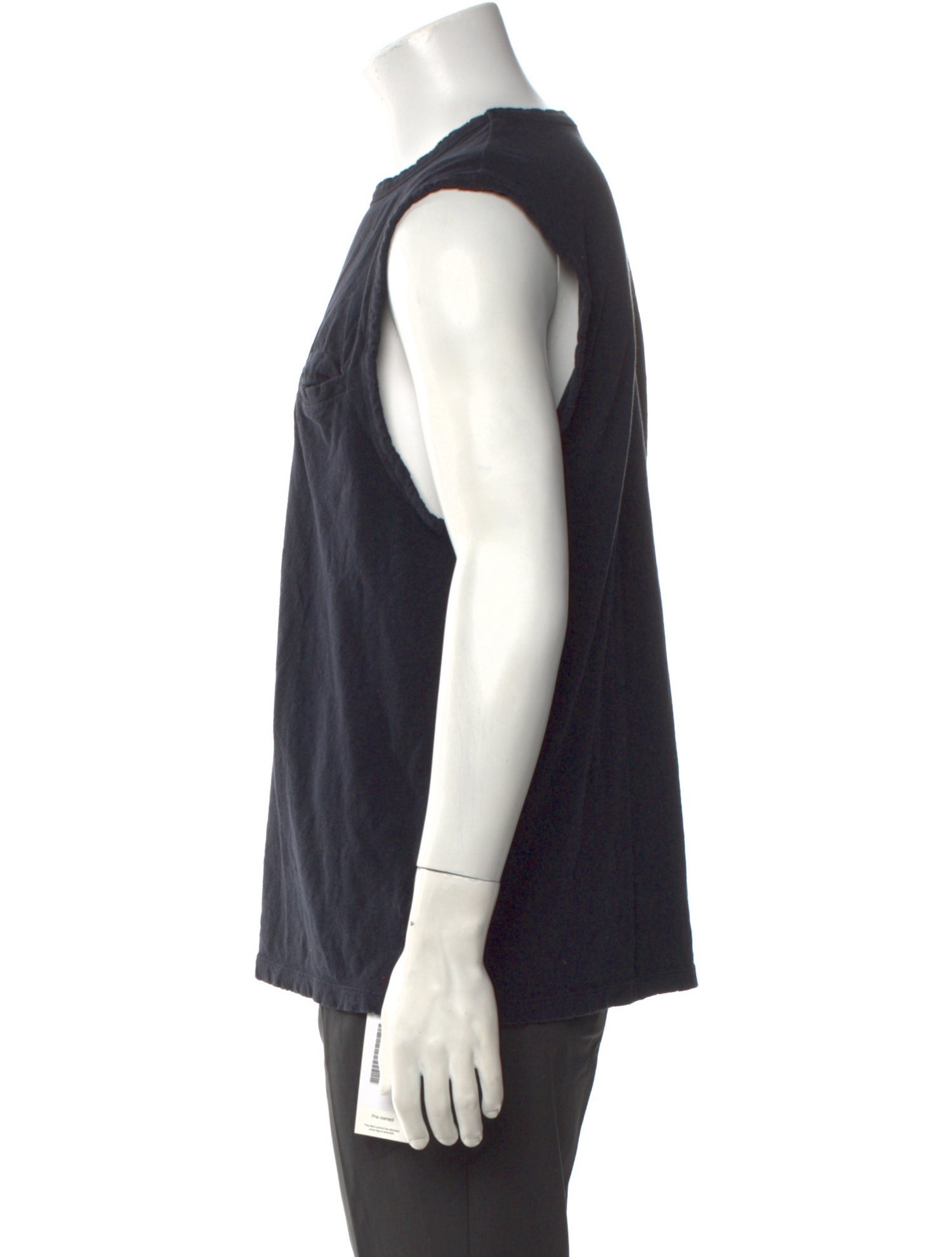 T by Alexander Wang Scoop Neck Sleeveless T-Shirt
