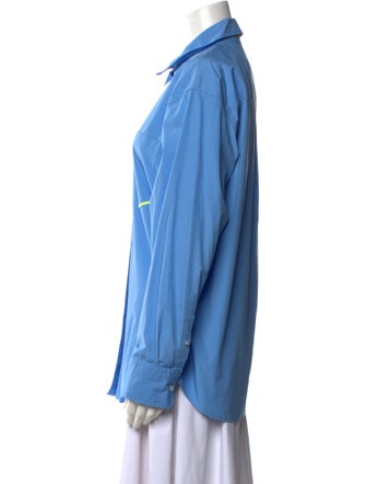 T by Alexander Wang Long Sleeve Button-Up Top