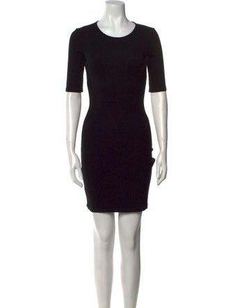 T by Alexander Wang Crew Neck Mini Dress