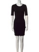 T by Alexander Wang Crew Neck Mini Dress