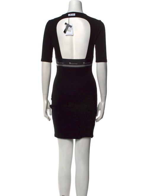 T by Alexander Wang Crew Neck Mini Dress