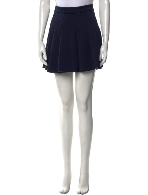 T by Alexander Wang Pleated Accents Mini Skirt
