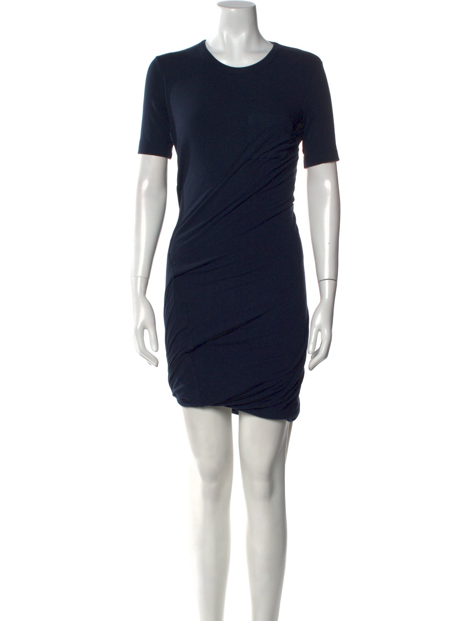 T by Alexander Wang Crew Neck Mini Dress