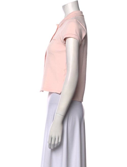 T by Alexander Wang Short Sleeve Crop Top