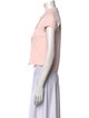 T by Alexander Wang Short Sleeve Crop Top