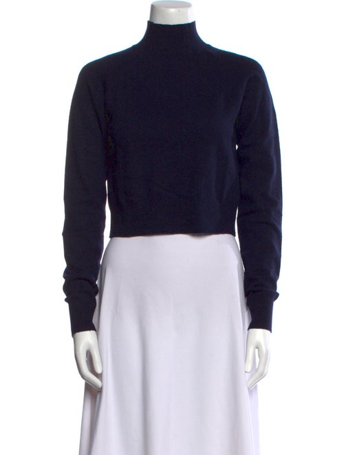 T by Alexander Wang Merino Wool Mock Neck Sweater