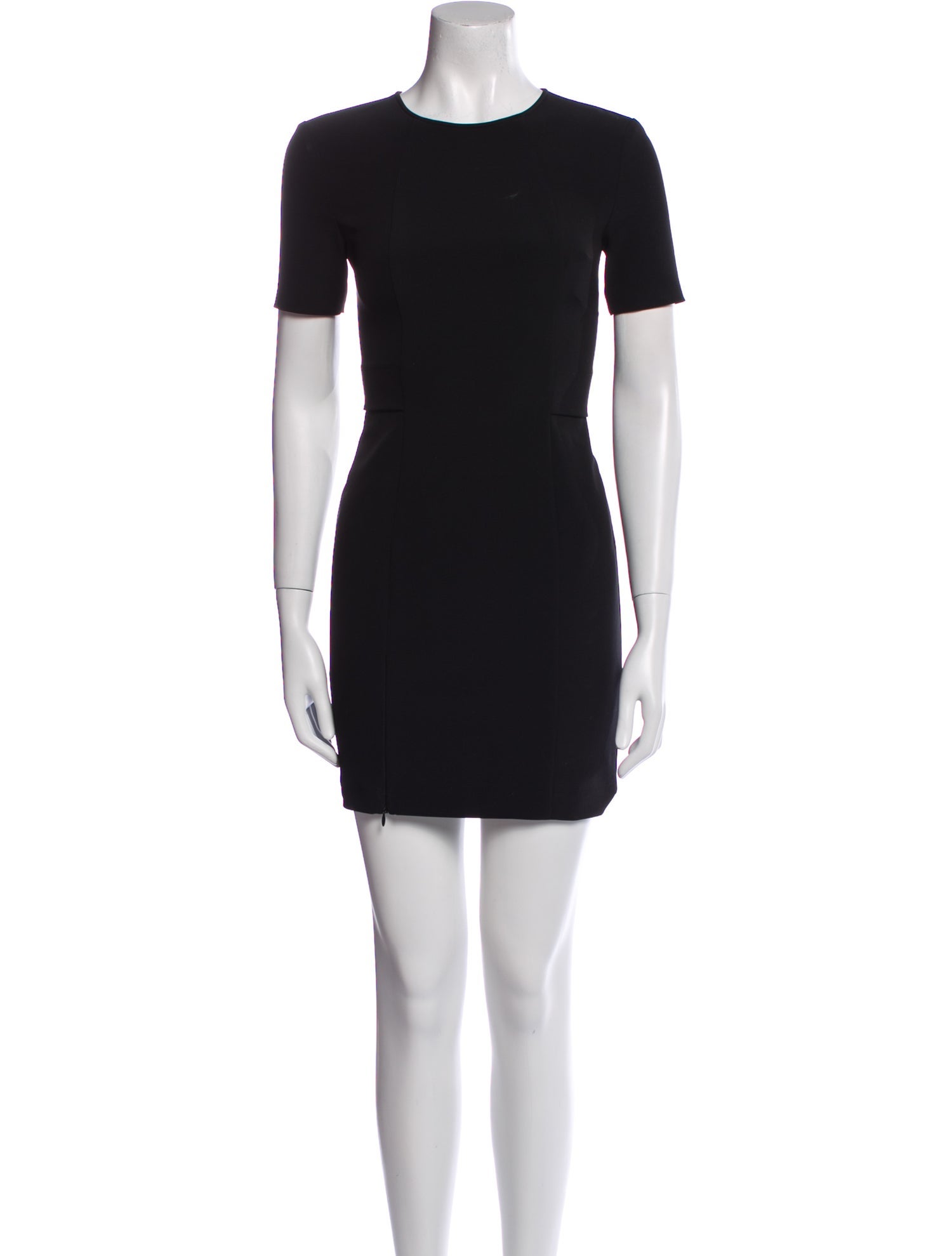 T by Alexander Wang Crew Neck Mini Dress