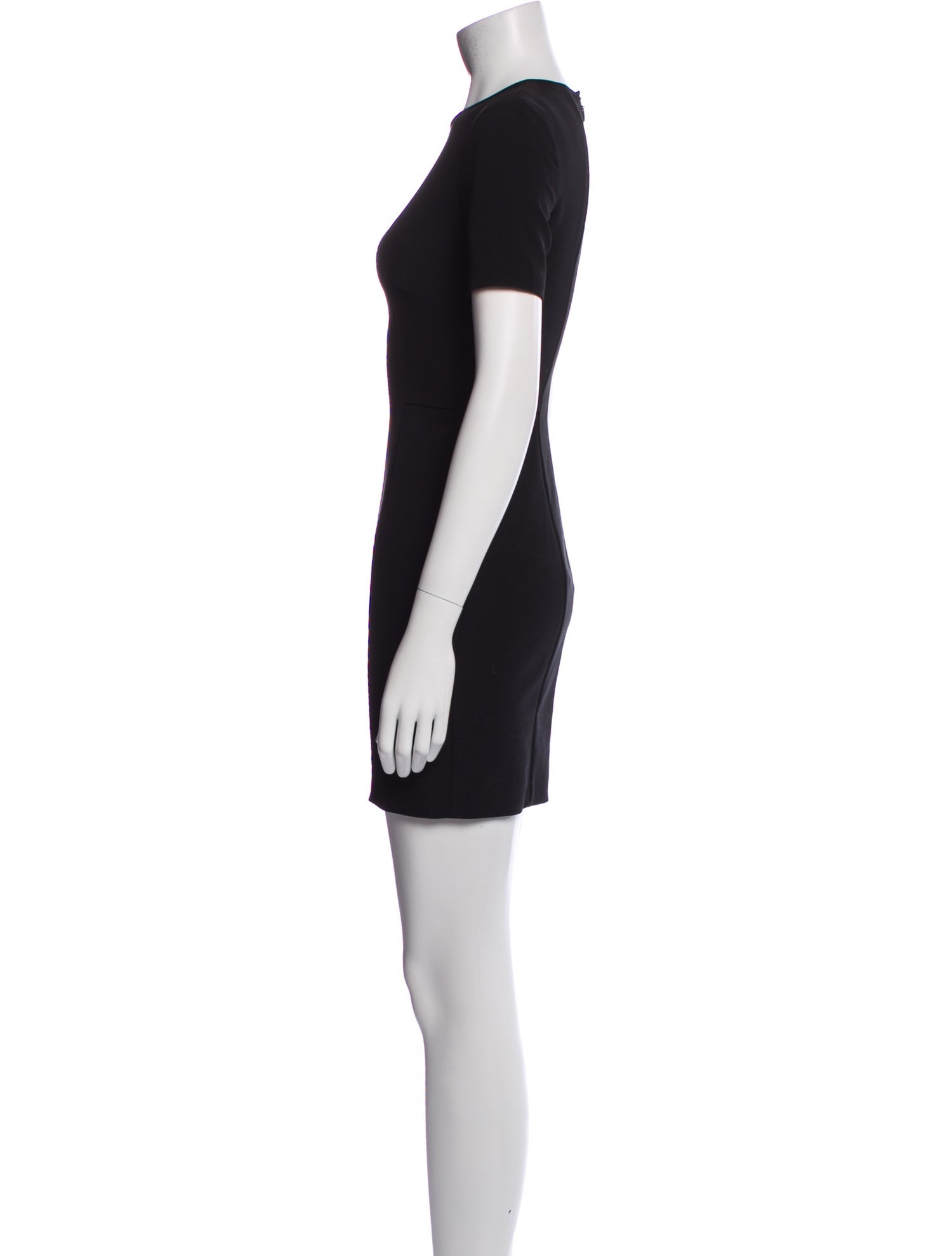 T by Alexander Wang Crew Neck Mini Dress