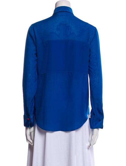 T by Alexander Wang Long Sleeve Button-Up Top