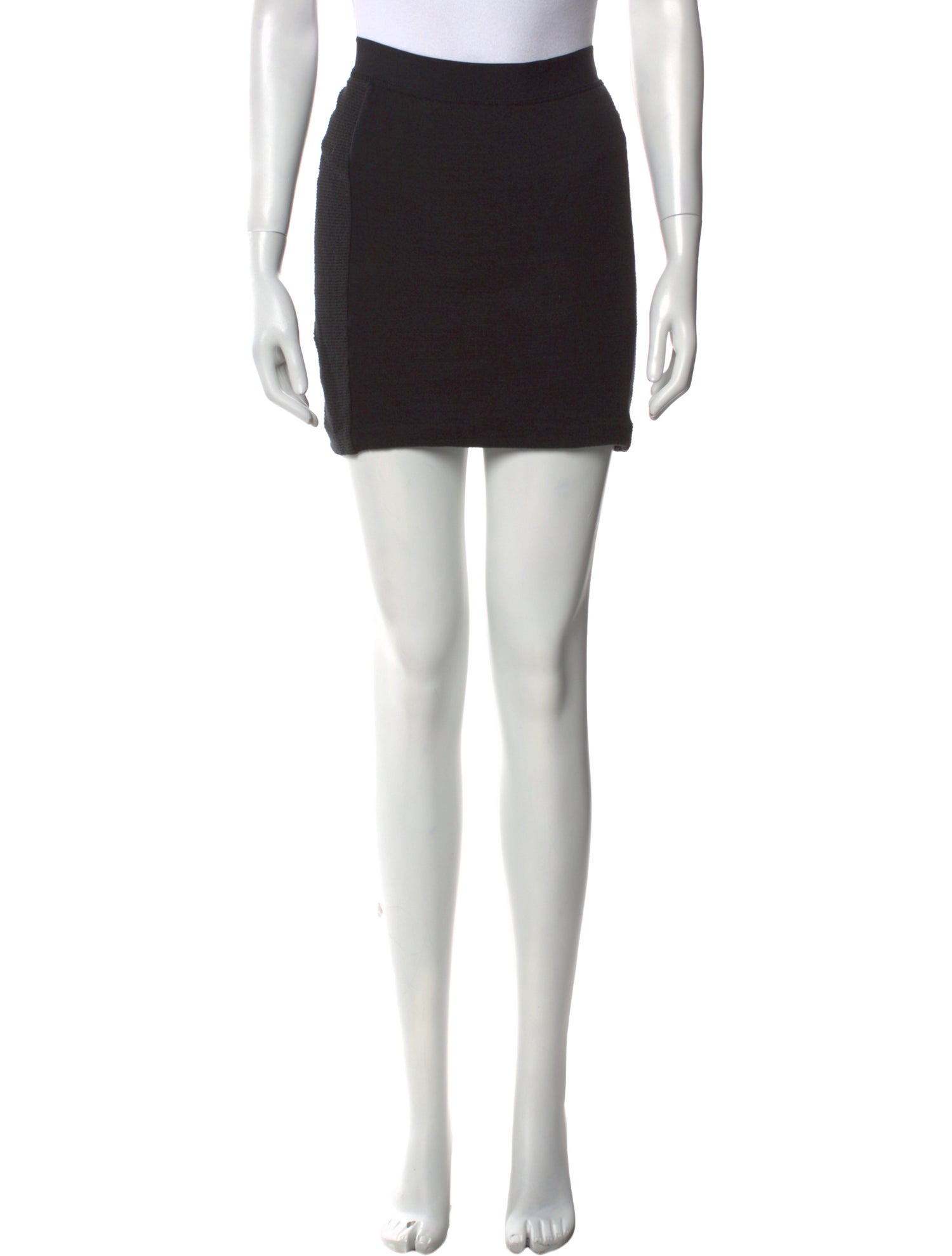 T by Alexander Wang Grosgrain Trim Mini Skirt