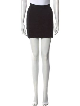 T by Alexander Wang Grosgrain Trim Mini Skirt