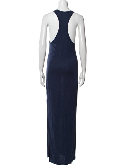 T by Alexander Wang Scoop Neck Long Dress