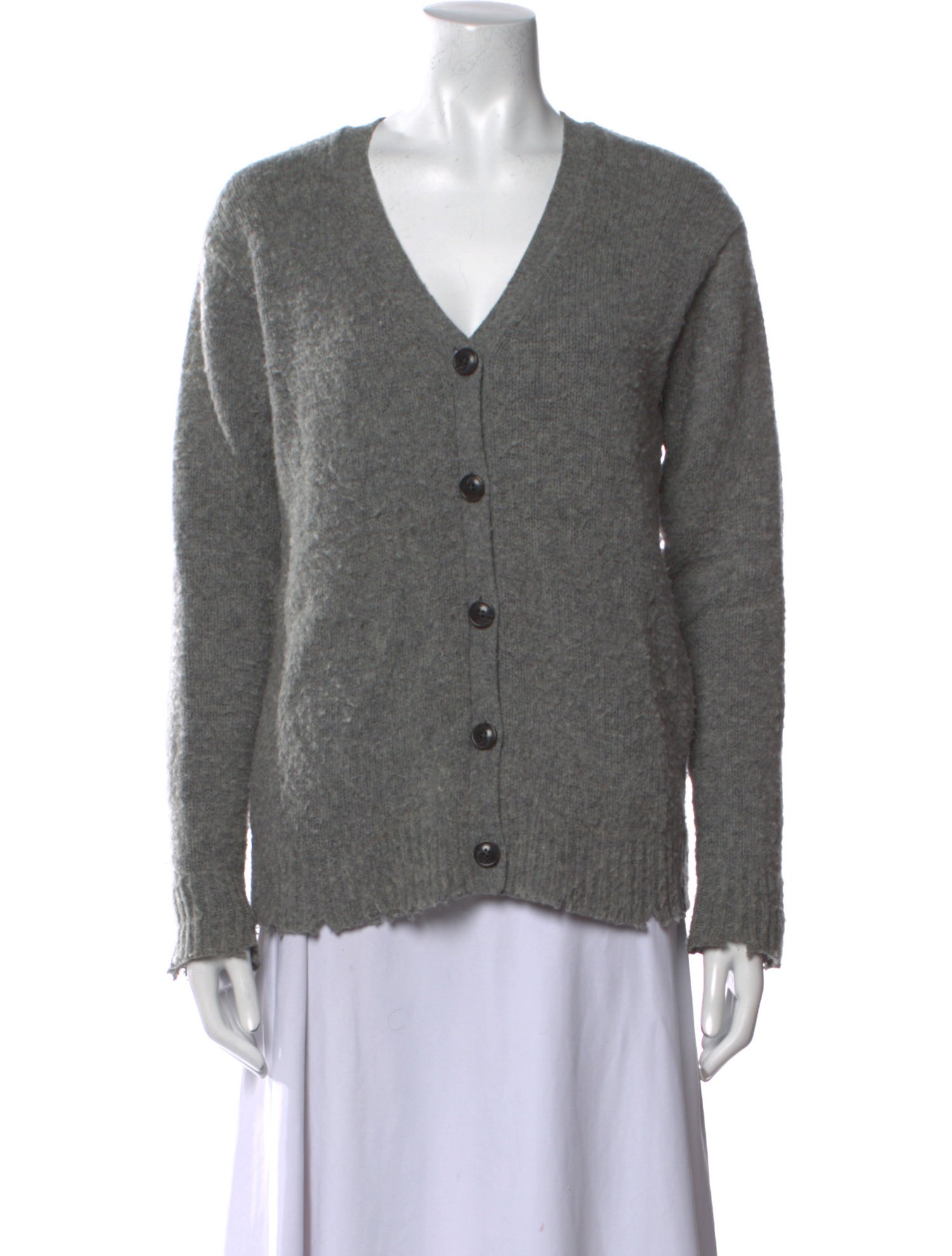 T by Alexander Wang Wool V-Neck Sweater