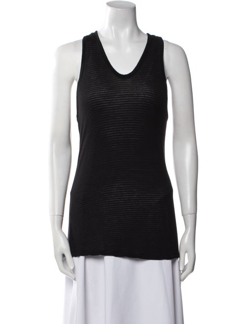 T by Alexander Wang Scoop Neck Sleeveless Top