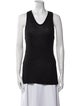 T by Alexander Wang Scoop Neck Sleeveless Top