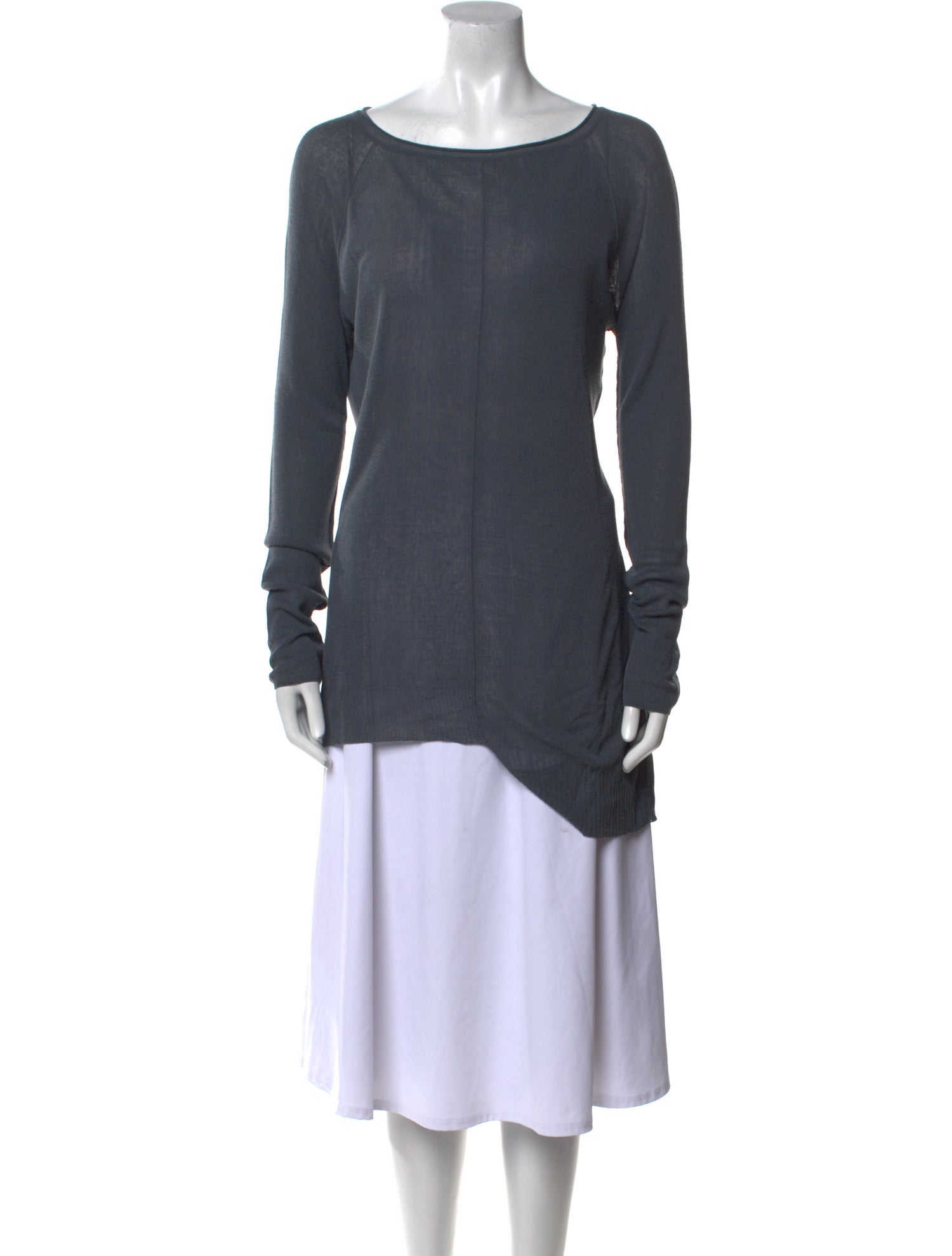 T by Alexander Wang Scoop Neck Sweater