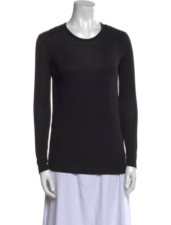 T by Alexander Wang Crew Neck Long Sleeve Top
