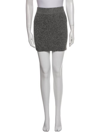T by Alexander Wang Wool Mini Skirt