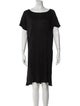 T by Alexander Wang Bateau Neckline Knee-Length Dress