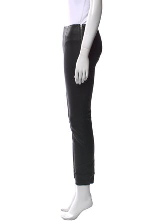 T by Alexander Wang Lambskin Skinny Leg Pants