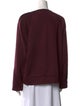 T by Alexander Wang Crew Neck Long Sleeve Sweatshirt