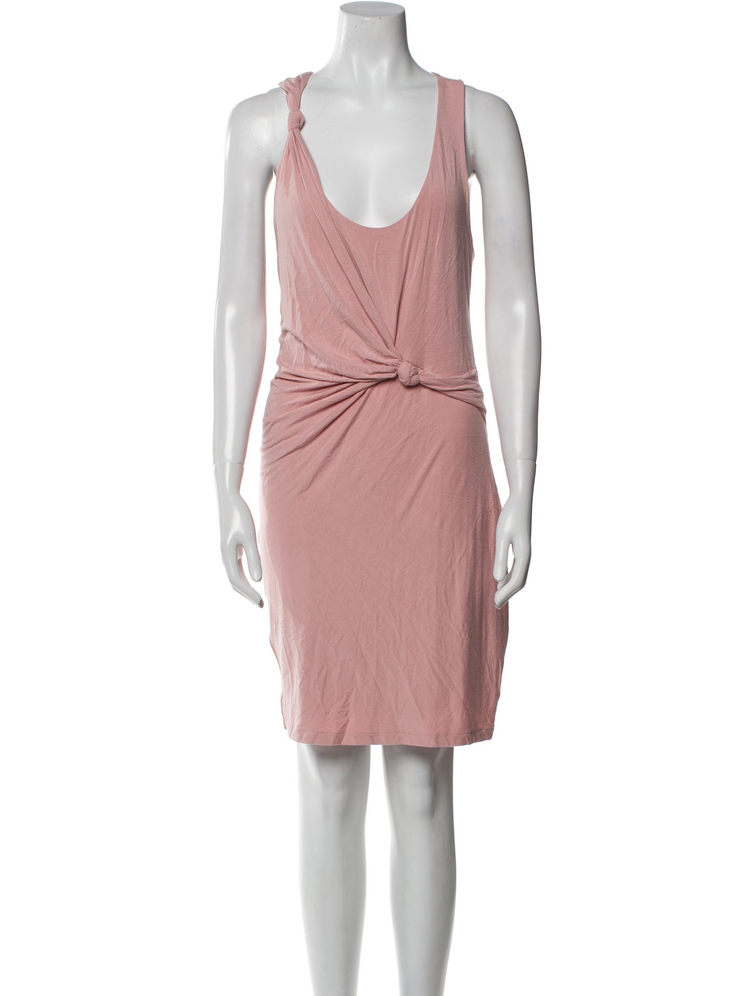 T by Alexander Wang Scoop Neck Mini Dress