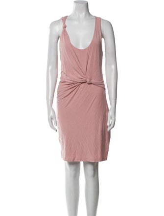 T by Alexander Wang Scoop Neck Mini Dress