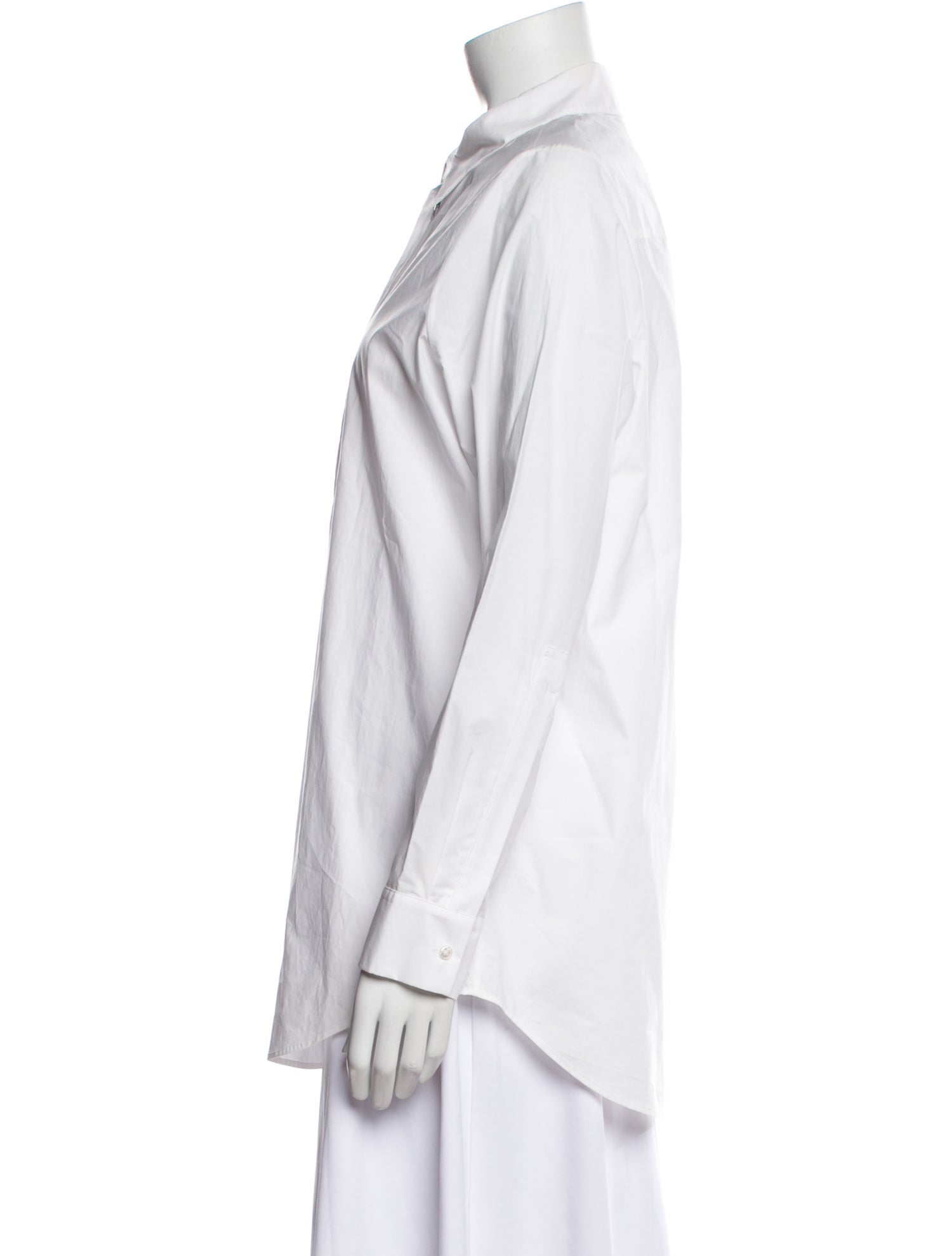 T by Alexander Wang Long Sleeve Button-Up Top