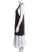 T by Alexander Wang Scoop Neck Sleeveless Tunic
