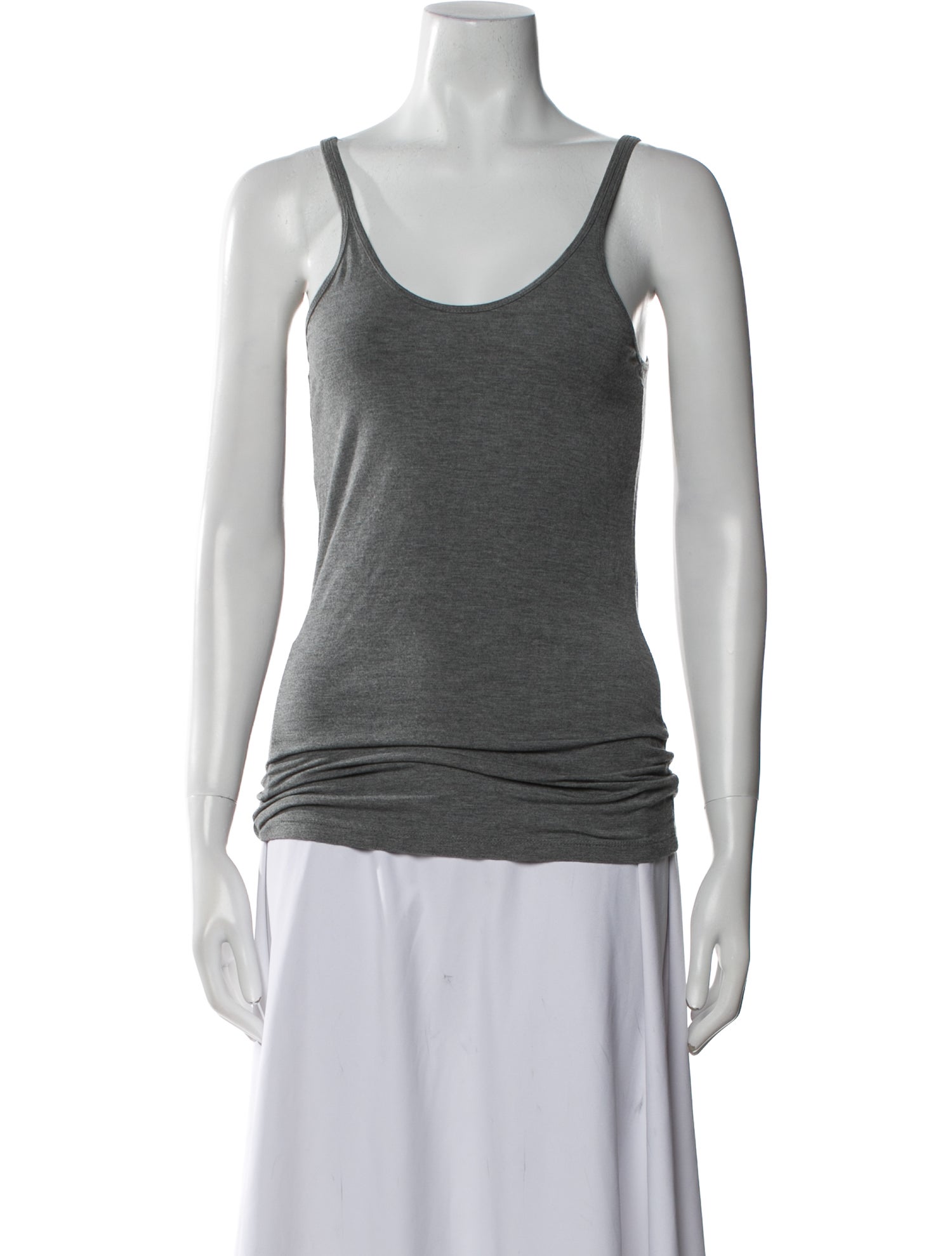 T by Alexander Wang Scoop Neck Sleeveless Top