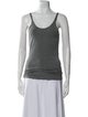 T by Alexander Wang Scoop Neck Sleeveless Top