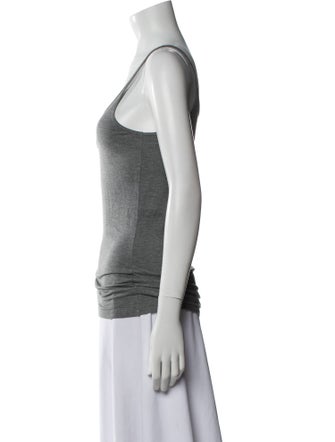 T by Alexander Wang Scoop Neck Sleeveless Top