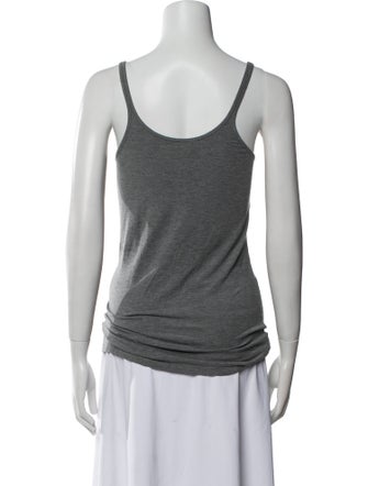 T by Alexander Wang Scoop Neck Sleeveless Top