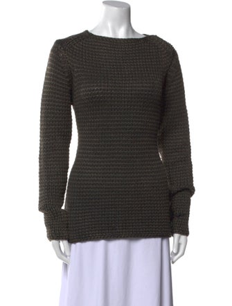 T by Alexander Wang Wool Bateau Neckline Sweater