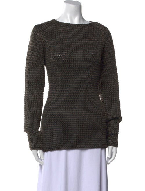 T by Alexander Wang Wool Bateau Neckline Sweater