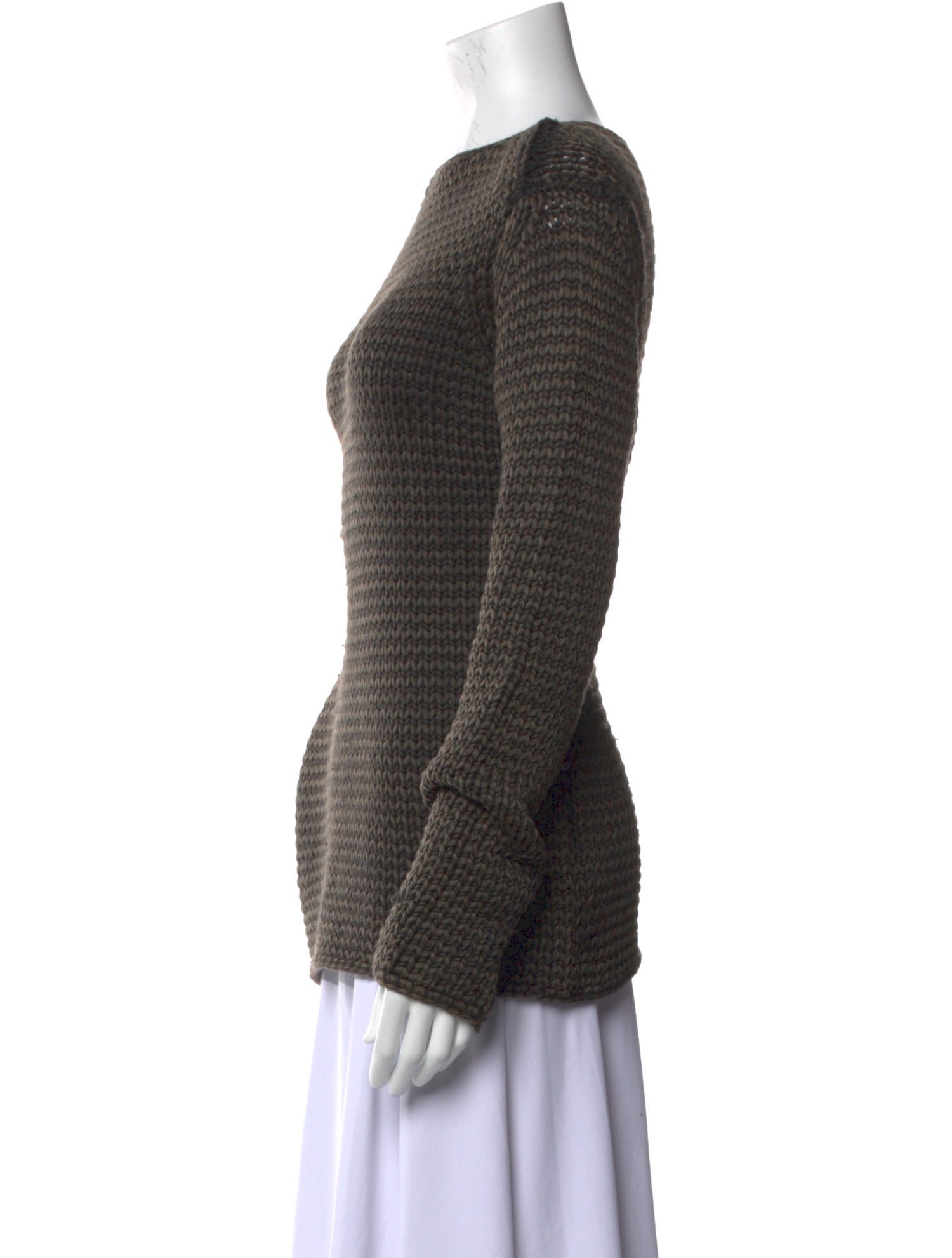 T by Alexander Wang Wool Bateau Neckline Sweater