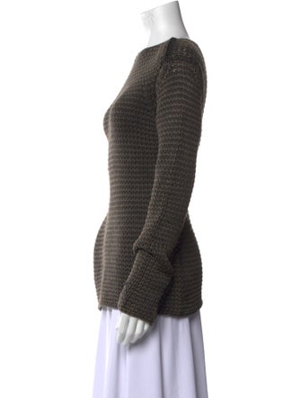 T by Alexander Wang Wool Bateau Neckline Sweater