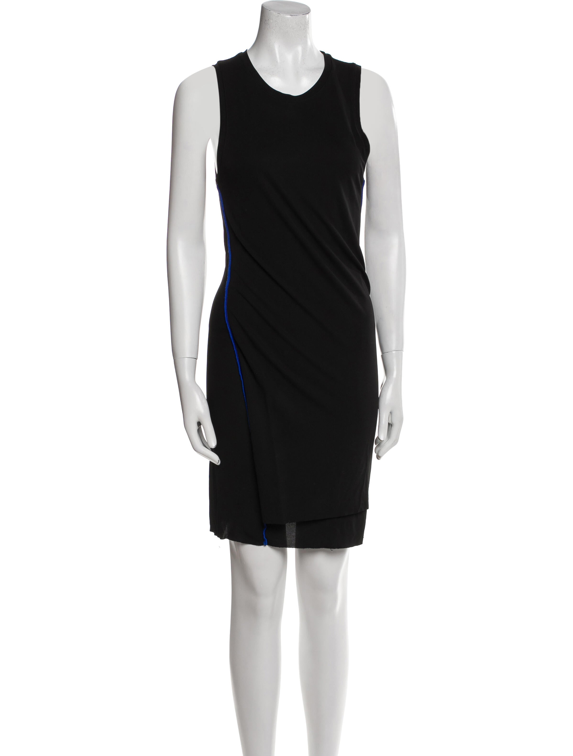 T by Alexander Wang Crew Neck Mini Dress