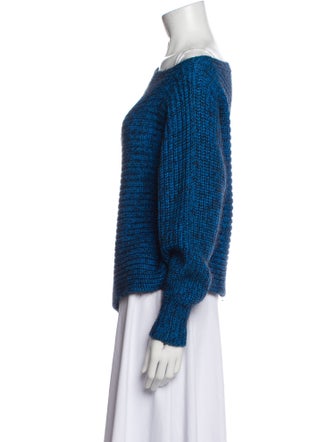 T by Alexander Wang Wool Bateau Neckline Sweater