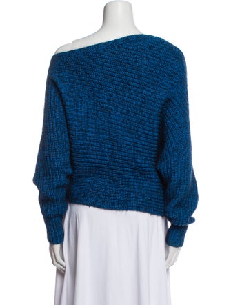 T by Alexander Wang Wool Bateau Neckline Sweater