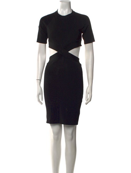 T by Alexander Wang Crew Neck Mini Dress