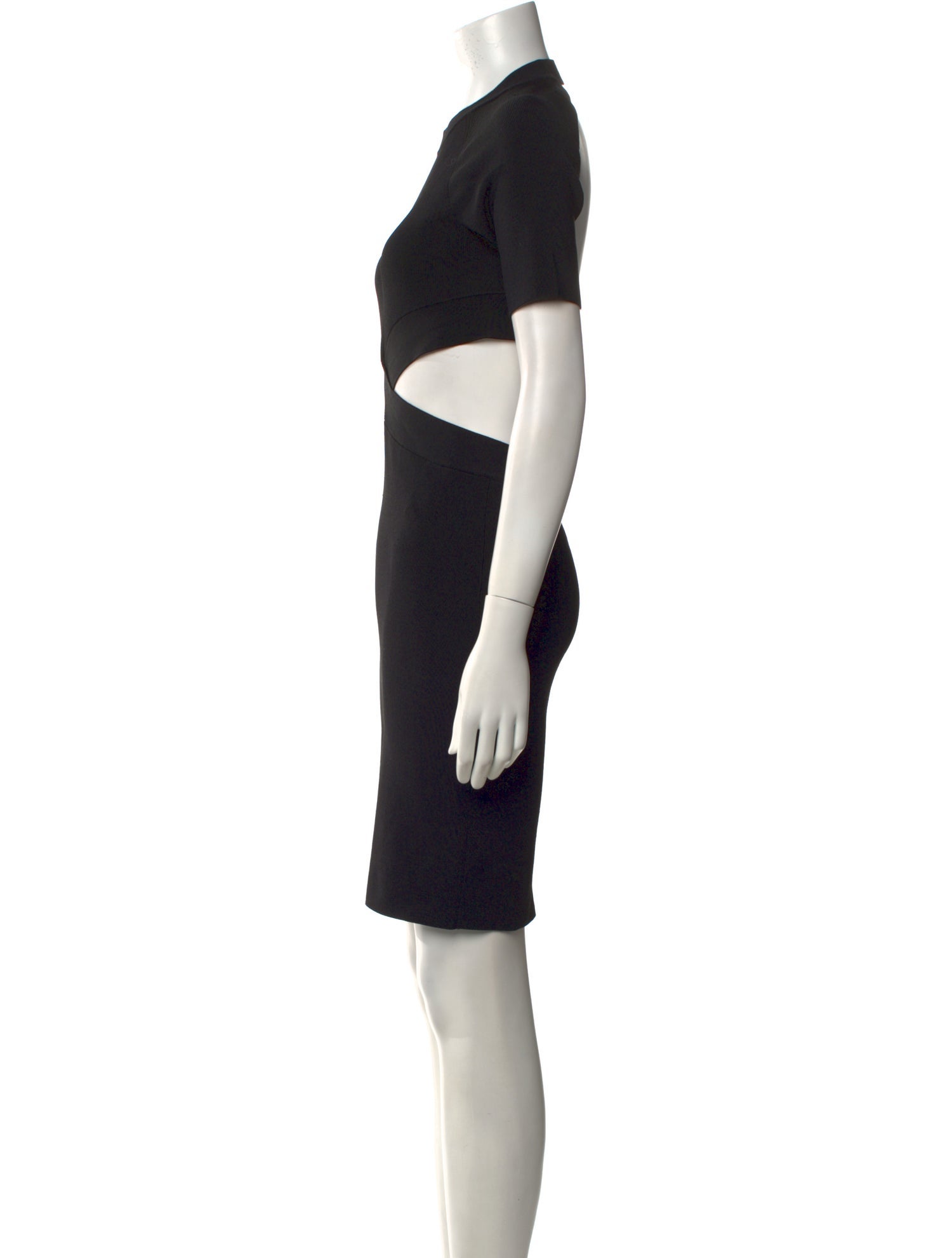 T by Alexander Wang Crew Neck Mini Dress